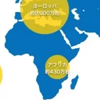 『Orbis』が世界2億社突破