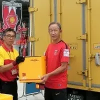 浦和レッズとDHLの支援