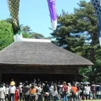 春のむらの祭り