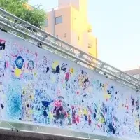 築地本願寺の巨大絵画