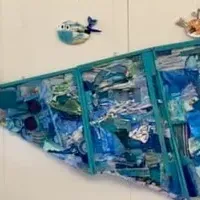 海のゴミをアートに