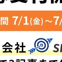 夏の3記事無料キャンペーン