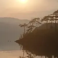 十和田湖で優雅な散策