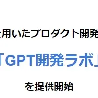 新サービス「GPT開発ラボ」