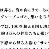 アサヒ新ロゴとメッセージ