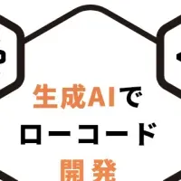 生成AIローコード開発