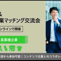 コンテンツ企業マッチング交流会