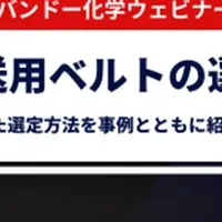 搬送ベルト選定ウェビナー