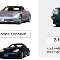 ポルシェが1万円台から