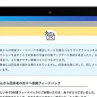 CBASE360に感謝フィードバック機能追加