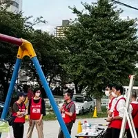 天神祭で救護活動 