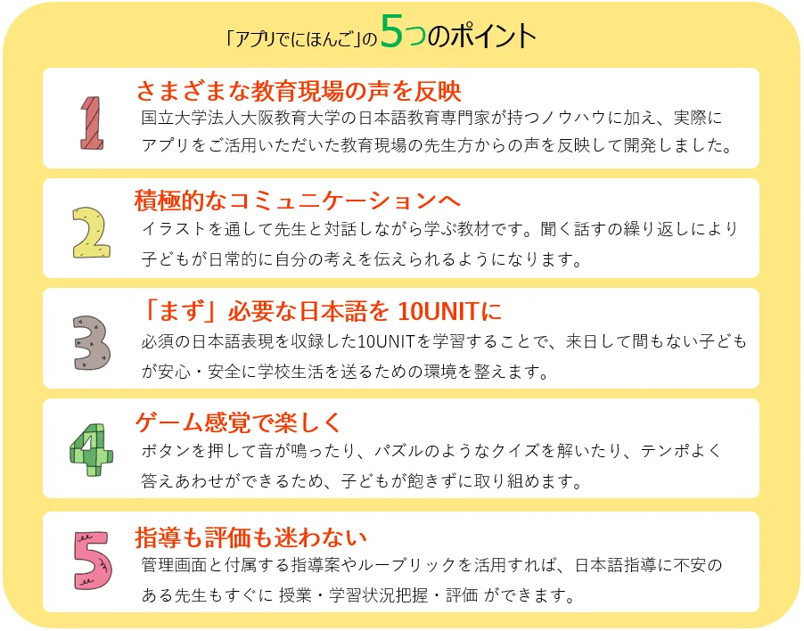 大阪教育大学とNTT ExCパートナーが無料アプリで日本語教育を支援 - サードニュース