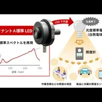 LEDで未来の新聞計測