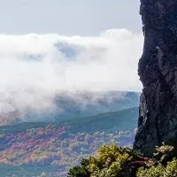 層雲峡の紅葉