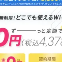 WiFiストア特別キャンペーン