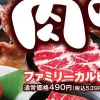 安楽亭の肉の日