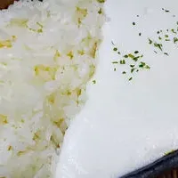 白いキーマカレー