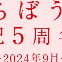 5周年記念キャンペーン