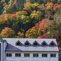 層雲峡温泉の焚き火