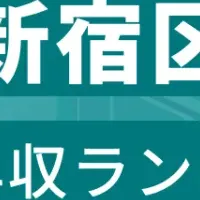 新宿区年収ランキング