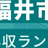 福井市の年収ランキング