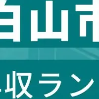 白山市年収ランキング