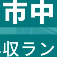 新潟年収ランキング