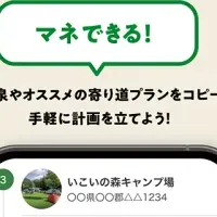 キャンプ愛好者に送る