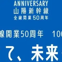 山陽新幹線開業50周年