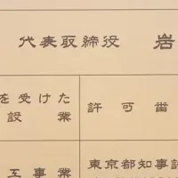 ビジョンズ建設業許可取得