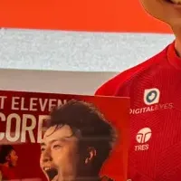 ソン・ホギョン選手記念パネル