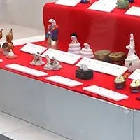 新春を祝う巳の玩具展